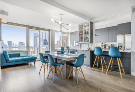 A three-bedroom unit on the market for $1.525 million at Citylights